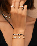 Bracciale Daisy con zirconi ovali