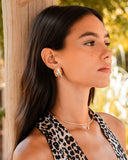 ALMA ORECCHINI OVAL CUT