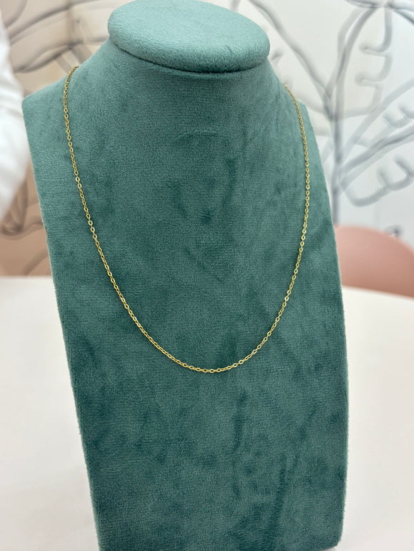 Collana Rolò gold