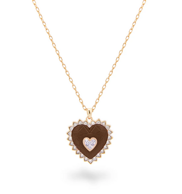 Collana holy berry/choco cuore - Rue Des Mille