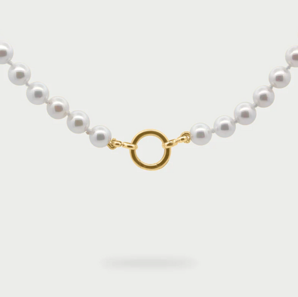 Girocollo Perle Base chiusura cerchio