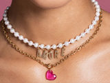 Charm Cuore Rosa