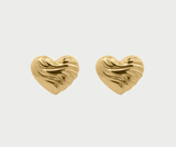 Coppia di orecchini Cuore Bold Small