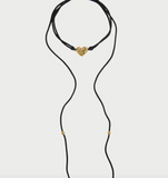 Choker tessuto Cuore Bold Small