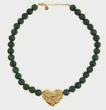 Girocollo Giada Burgundy Cuore Bold