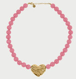 Girocollo Giada Burgundy Cuore Bold