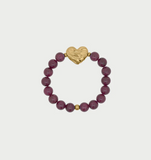 Bracciale Giada Cuore Bold