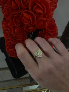 Anello cuore Big in argento 925