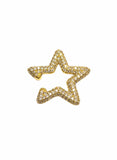 Earcuff stella Gold - Silver