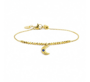 Bracciale con pendente pvd oro - Marlù